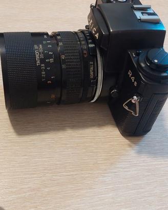 leica r4s con obbiettivo Tamrom sp 35-80mm f/2.8-3