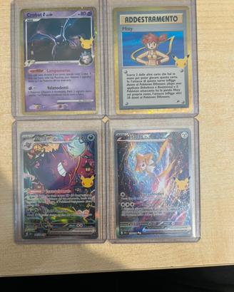 Pokémon ITA- 30o Anniversario - lotto 5 carte