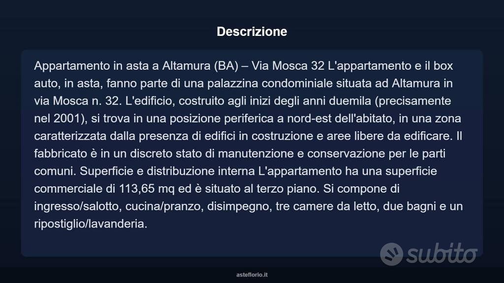 Appartamento – Altamura, Bari - Vista 4