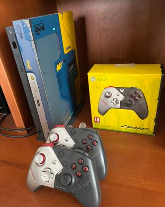 Console Xbox One X Cyberpunk Edition gioco e altro