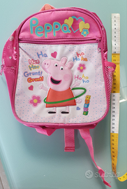 Zainetto Peppa Pig e Lady Bug