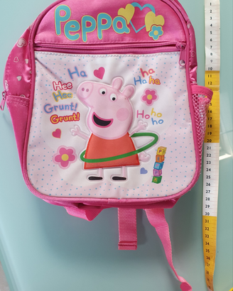 Zainetto Peppa Pig e Lady Bug