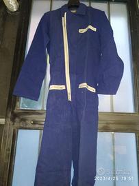 Tuta meccanico vintage massaua puro cotone tg 52 ?