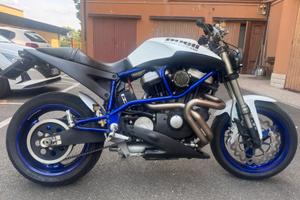 Buell x1 lighting blue Motogadget motore Harley