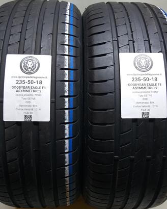 2 GOMME 235 50 18 GOODYEAR A73960