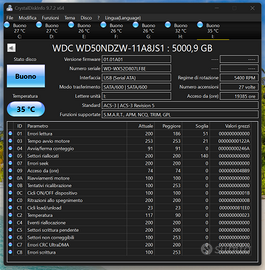 WD Elements 5TB WD50NDZW-11A8JS1