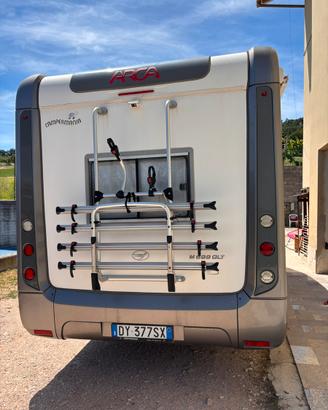 CAMPER ARCA M 699 GLT Green MANSARDATO
