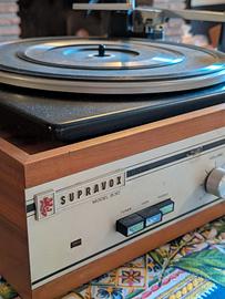 Giradischi  Supravox B30 con casse