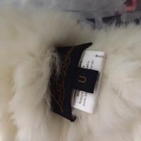 Luisa Spagnoli - Stola pelliccia bianca