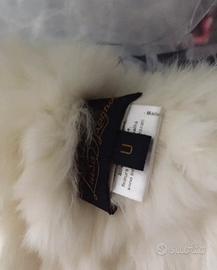 Luisa Spagnoli - Stola pelliccia bianca