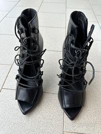 Scarpe nere con tacco Wo Milano 36