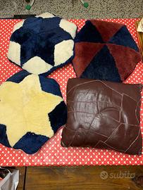 Cuscini in pelle o pelo