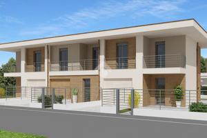 VILLA A SCHIERA CENTRALE A GAVARDO