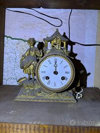 OROLOGIO DA CAMINETTO ANTICO – STILE ORIENTALISTA