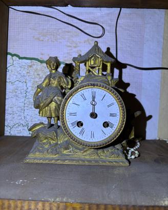 OROLOGIO DA CAMINETTO ANTICO – STILE ORIENTALISTA