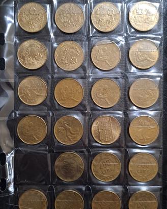Stock monete varie da lire 200