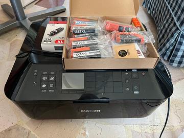 Stampante multifunzione canon  mx925 + cartucce