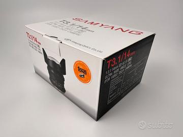 Samyang 14MM T3.1 ED AS IF UMC SONY A mount