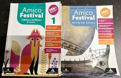 libro antologia Amico Festival 1 + Mito ed Epica