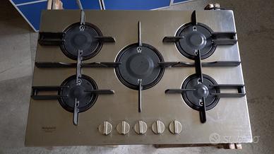 Piano Cottura 5 Fuochi Hotpoint Ariston