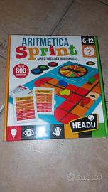 Gioco Arimetica Sprint Headu 6-12 anni