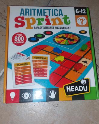Gioco Arimetica Sprint Headu 6-12 anni