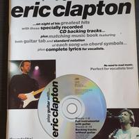 Play Guitar with Eric Clapton. Spartito con CD