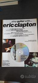 Play Guitar with Eric Clapton. Spartito con CD
