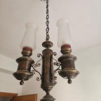Lampadario VINTAGE piu due lampade da comodino