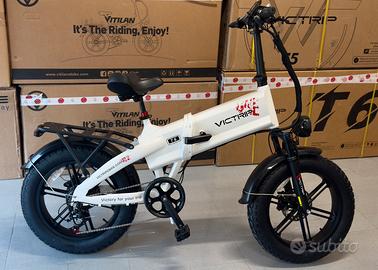 Bici elettrica Victrip T6 Nuova 300km autonomia