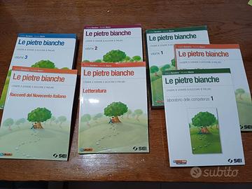 LE PIETRE BIANCHE VOL. 1+2+3+LIBRI