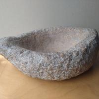 Ciotola rustica da arredamento in granito