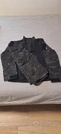 Completo MBDU Helikon-Tex Multicam Black