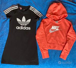 Felpa cheap vestito adidas