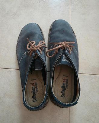 Scarpe Callaghan Adaption in pelle blue uomo n.45 