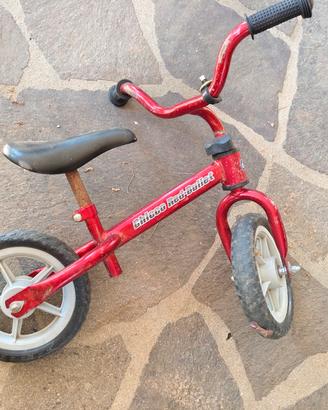 bici senza pedali  chicco Red bullet