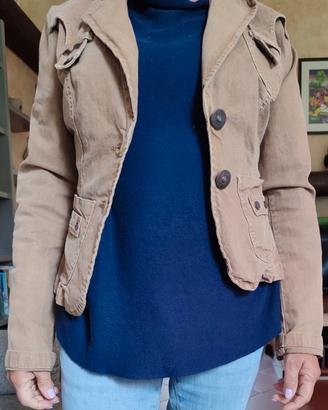 Giacca jeans Pois