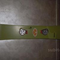 Snowboard Salomon + attacchi step-in + scarponi