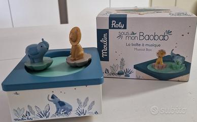 Carillon Musical box Sous mon Baobab