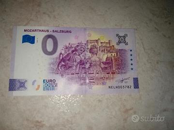 Banconota da 0 euro Austria Mozarthaus Salisburgo