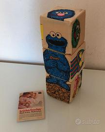 Cubi Sesame Street Knickerbocker Toy Co KTC 1977