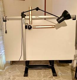 TAVOLO PROFESSIONALE TECNIGRAFO BIEFFE + SGABELLO