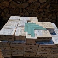 Stock Piastrelle 42 mq Marazzi Lume Turquoise