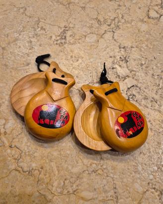 nacchere in legno