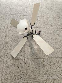 Lampadario con pale 