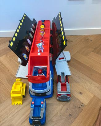 Paw Patrol (patroller)+3 macchinine e 6 personaggi