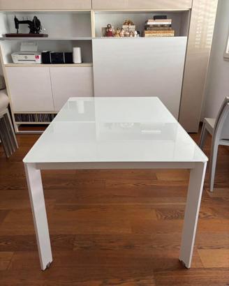 Tavolo bontempi di cristallo allungabile