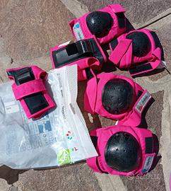 Set protezioni bambino gomiti /ginocchia e casco