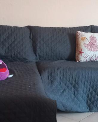 divano letto con penisola