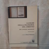 Luoghi della filosofia del diritto Seconda ed.